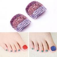 2 stuks Crystal nep Nail Art Tips Rhinestone volledige dekking teennagels Decals stickers (NO: 24) 2 stuks Crystal nep Nail Art Tips Rhinestone volledige dekking teennagels Decals stickers (NO: 24)
