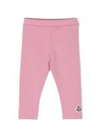 Moncler Enfant legging à taille élastiquée - Rose - thumbnail