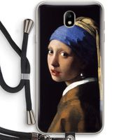 The Pearl Earring: Samsung Galaxy J7 (2017) Transparant Hoesje met koord