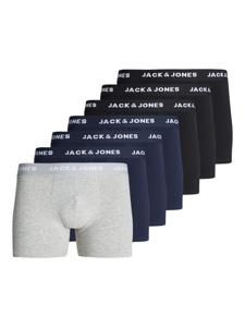 Jack & Jones Jack & Jones Heren Boxershorts Effen Trunks JACANTHONY 7-Pack