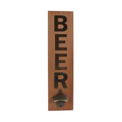 Bieropener Beer hout