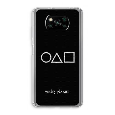 Squid Game: Xiaomi Poco X3 NFC Transparant Hoesje