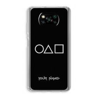 Squid Game: Xiaomi Poco X3 NFC Transparant Hoesje