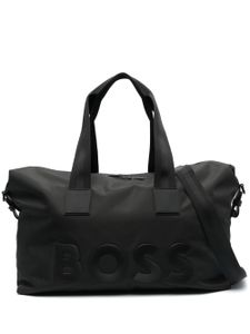 BOSS sac fourre-tout à logo imprimé - Noir