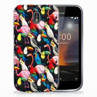 Nokia 1 | TPU Hoesje | Birds