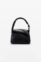 Middelgrote leren tas - BLACK - U