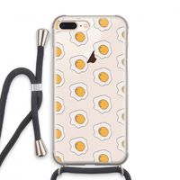 Bacon to my eggs #1: iPhone 7 PLUS Transparant Hoesje met koord