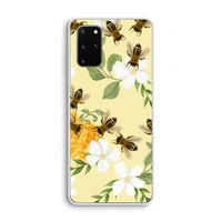 No flowers without bees: Samsung Galaxy S20 Plus Transparant Hoesje