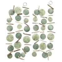 Boltze Home Guirlande capiz fine 180cm groen