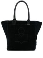 ISABEL MARANT sac cabas Yenky en cuir - Noir - thumbnail