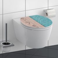 SCHÜTTE SCHÜTTE Toiletbril met soft-close POOLSIDE MDF hoogglans