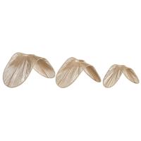 Lampenkap Home ESPRIT Bruin Metaal Vezel Natuurlijk Stads 66 X 50 X 35 CM (3 Onderdelen)