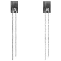 Lite-On LTL433P Bedrade LED Rood Rechthoekig 2 x 5 mm 1.1 mcd 140 ° 20 mA 2.1 V Bulk