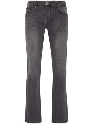 Philipp Plein jean Supreme à coupe droite - Gris