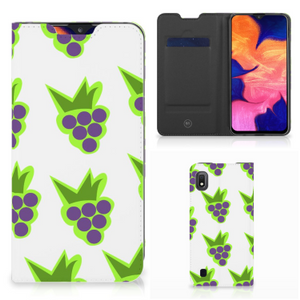 Samsung Galaxy A10 Flip Style Cover Druiven