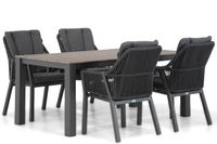 Lifestyle Verona/Valley 180 cm dining tuinset 5-delig