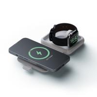 XTORM XWF21 2in1 Wireless Charger 64212 Laadadapter Grijs - thumbnail