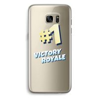 Victory Royale: Samsung Galaxy S7 Edge Transparant Hoesje