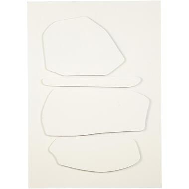 Decopaneel Nordic off-white mdf - 70x50 cm - Leen Bakker