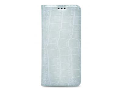 Mobilize Mobilize Premium Gelly Book Case Apple iPhone X/Xs Alligator Mystic Blue