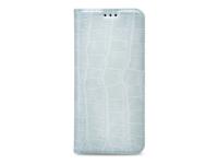 Mobilize Mobilize Premium Gelly Book Case Apple iPhone X/Xs Alligator Mystic Blue