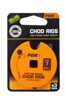 Fox Edge Armapoint Stiff Rig Beaked Chod Rigs 3St. 25LB Size 7 - thumbnail