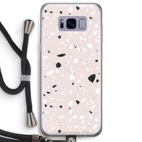 Terrazzo N°20: Samsung Galaxy S8 Plus Transparant Hoesje met koord