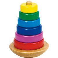 Houten Stapeltoren Kleur, 8dlg.