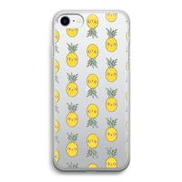 Ananas: iPhone SE 2020 Transparant Hoesje