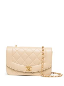 CHANEL Pre-Owned petit sac porté épaule Diana (1994-1996) - Jaune