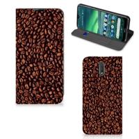 Nokia 2.3 | Flip Style Cover | Koffiebonen