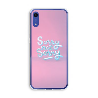 Sorry not sorry: Honor Play 8A Transparant Hoesje