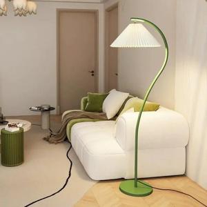 Moderne LED stoffen vloerlamp