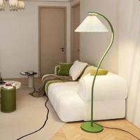 Moderne LED stoffen vloerlamp