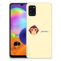 Samsung Galaxy A31 Telefoonhoesje met Naam Monkey - thumbnail