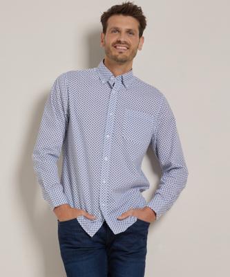 overhemd met print overhemd met print