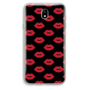 Lips: Samsung Galaxy J7 (2017) Transparant Hoesje