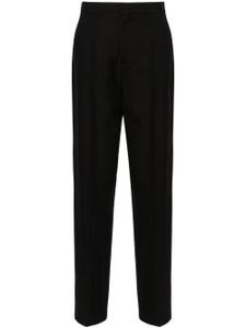 Moschino pantalon de costume à coupe droite - Noir