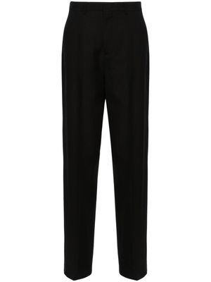 Moschino pantalon de costume à coupe droite - Noir