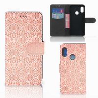 Xiaomi Mi A2 Lite Telefoon Hoesje Pattern Orange