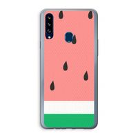 Watermeloen: Samsung Galaxy A20s Transparant Hoesje
