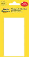 Etiket az 3047 98x51mm wit 6stuks