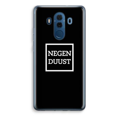 Negenduust black: Huawei Mate 10 Pro Transparant Hoesje