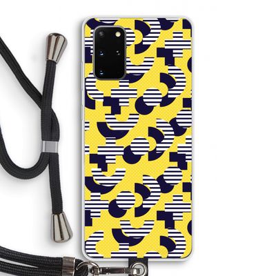 8-bit N°3: Samsung Galaxy S20 Plus Transparant Hoesje met koord
