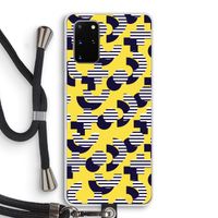 8-bit N°3: Samsung Galaxy S20 Plus Transparant Hoesje met koord