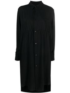 MM6 Maison Margiela robe-chemise à lien de resserrage - Noir