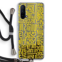 Majorelle Blue Print: OnePlus Nord CE 5G Transparant Hoesje met koord