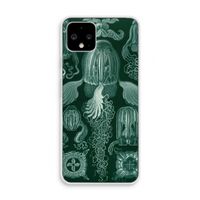 Haeckel Cubomedusae: Pixel 4 Transparant Hoesje
