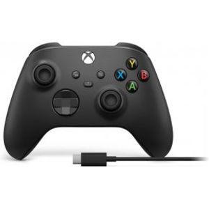 Microsoft Xbox Wireless Controller zwart + USB-C kabel