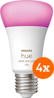 Philips Hue White and Color E27 1100lm 4-pack - thumbnail